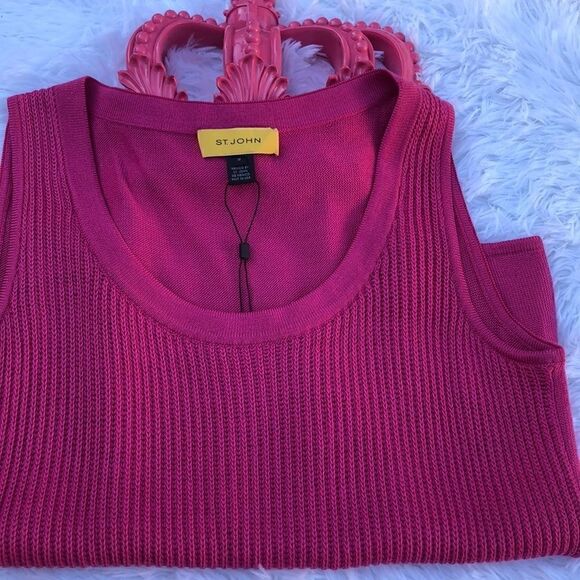 ST John Knit Sleeveless Santana Sleeveless Top - Picture 9 of 14